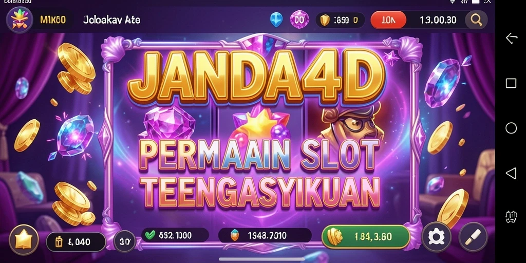 Gameplay seru dan menarik di JANDA4D slot.