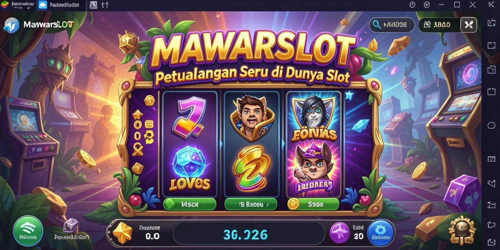 Tampilan gameplay seru dari MAWARSLOT dalam petualangan slot.