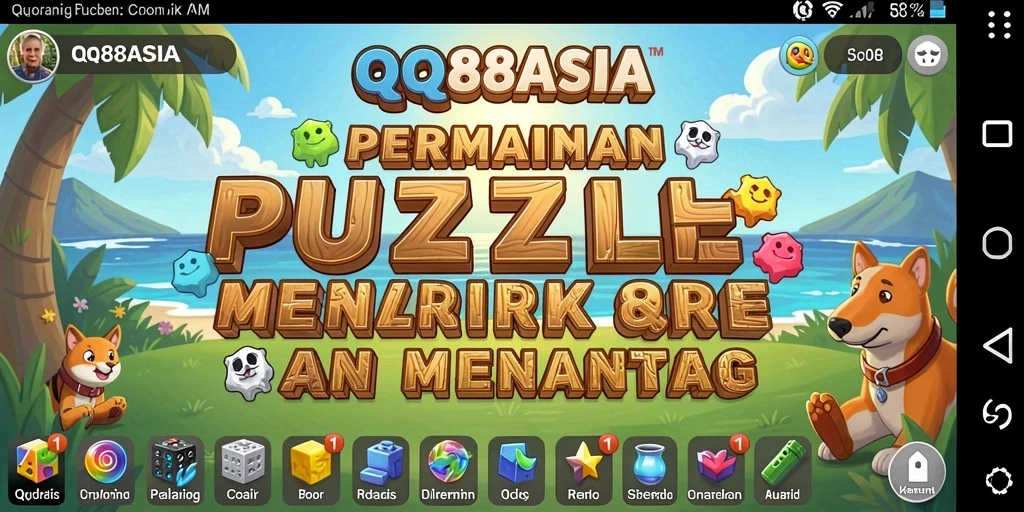 Tampilan gameplay QQ88ASIA yang menantang dan seru.