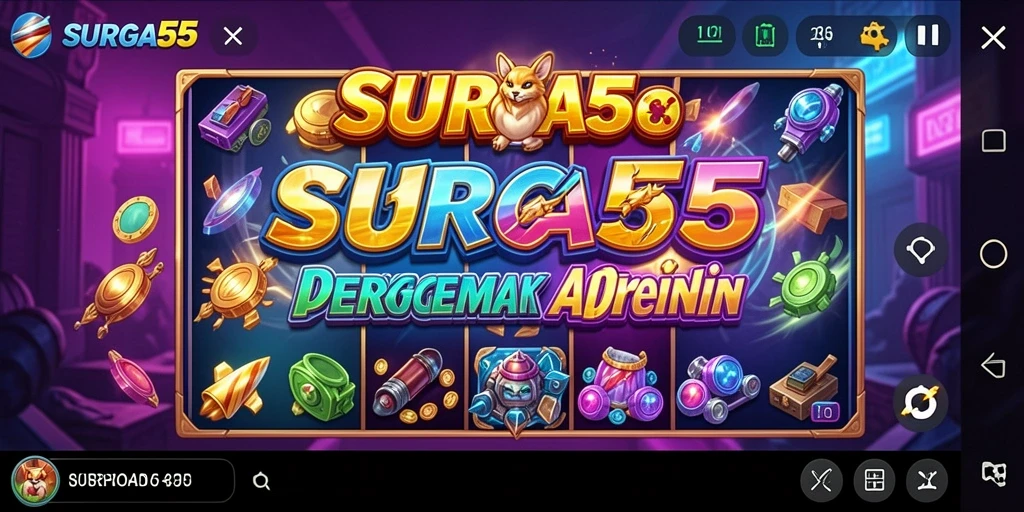 Tampilan menarik dari gameplay Slot SURGA55 yang mengasyikkan.
