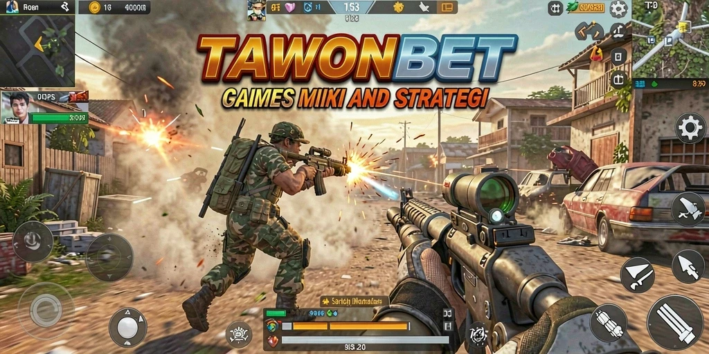 Tampilan gameplay seru di TAWONBET dengan aksi mendebarkan.