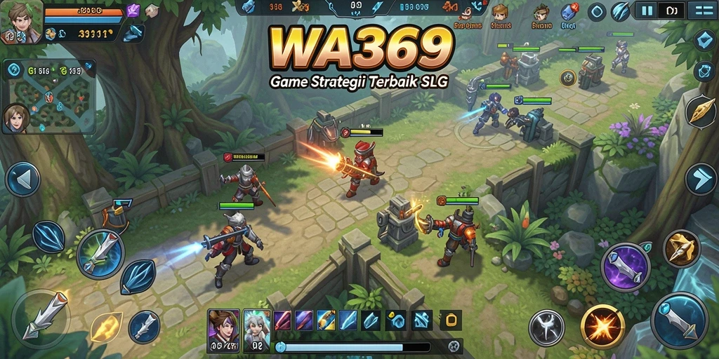 Tampilan gameplay WA369 yang menegangkan dan strategis.